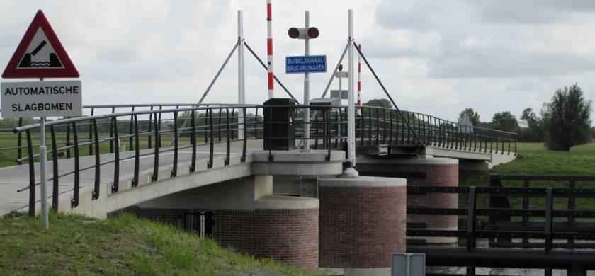 Tichelwerkbrug bij Leegkerk te Groningen